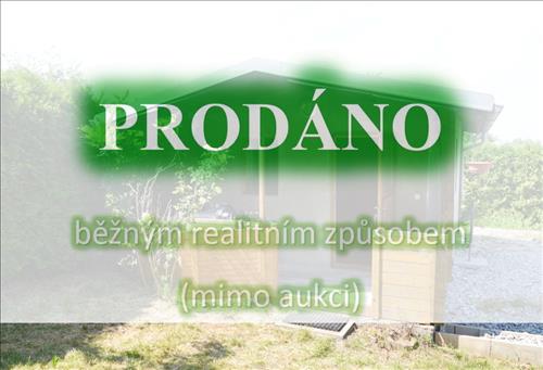 PRODÁNO (Běžným prodejem - bez aukce) Chata se zahradou, Boršov nad Vltavou, okr. České Budějovice
